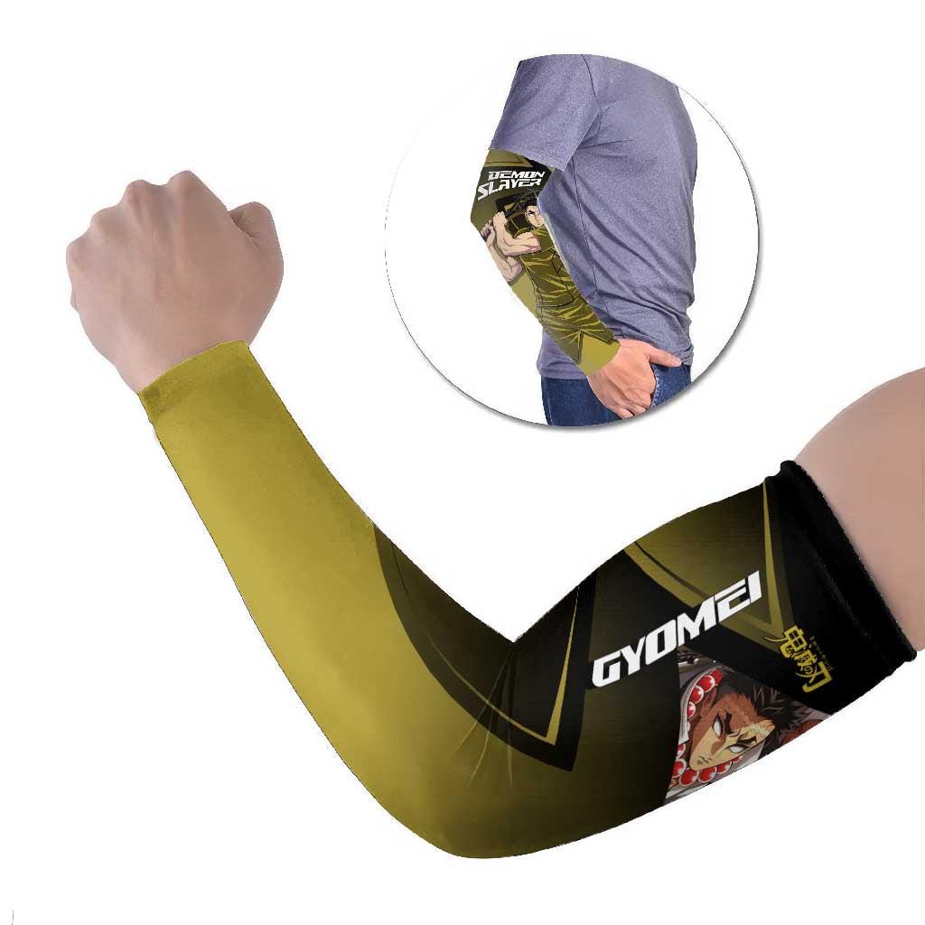 Gyomei Himejima Stone Serve Arm Sleeves Sporty Anime Mashup Style