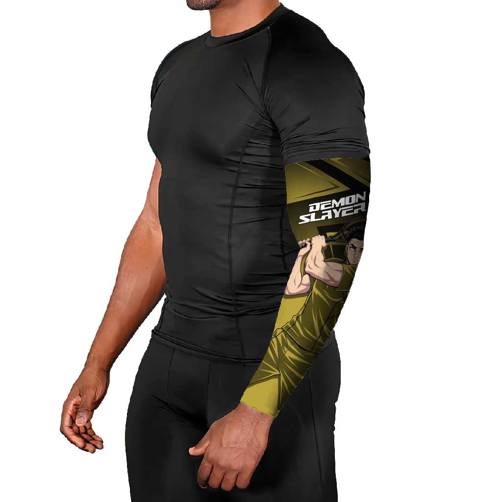 Gyomei Himejima Stone Serve Arm Sleeves Sporty Anime Mashup Style