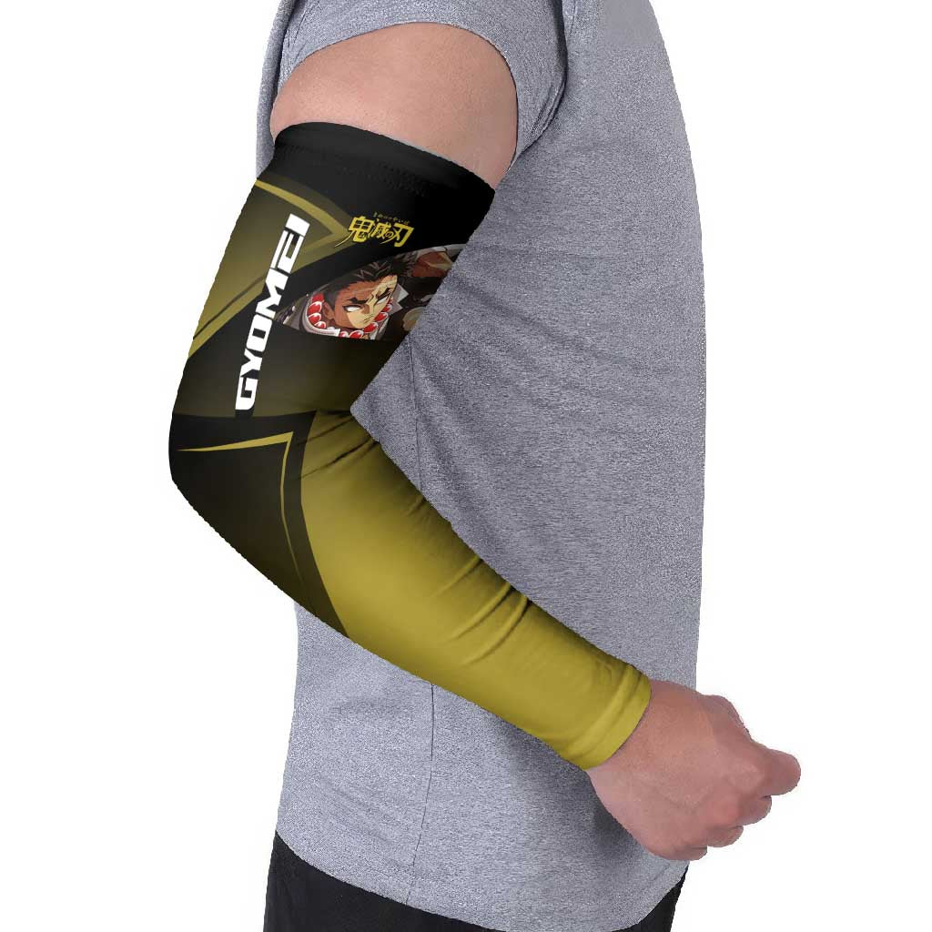 Gyomei Himejima Stone Serve Arm Sleeves Sporty Anime Mashup Style