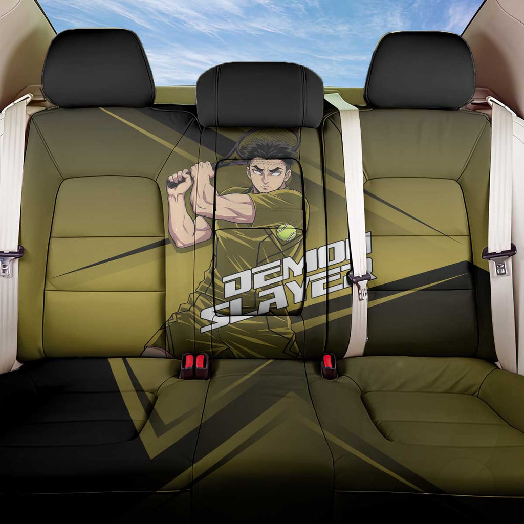 Gyomei Himejima Stone Serve Back Car Seat Cover Sporty Anime Mashup Style