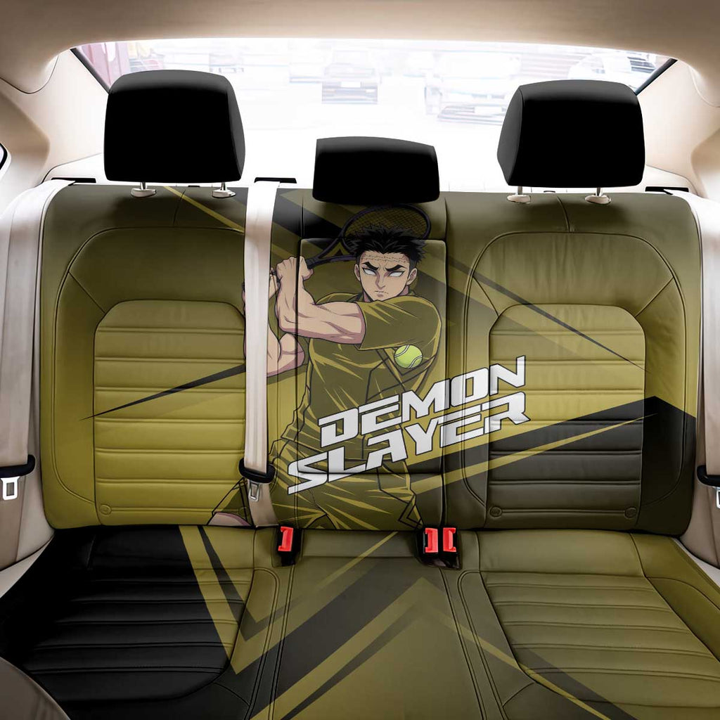 Gyomei Himejima Stone Serve Back Car Seat Cover Sporty Anime Mashup Style
