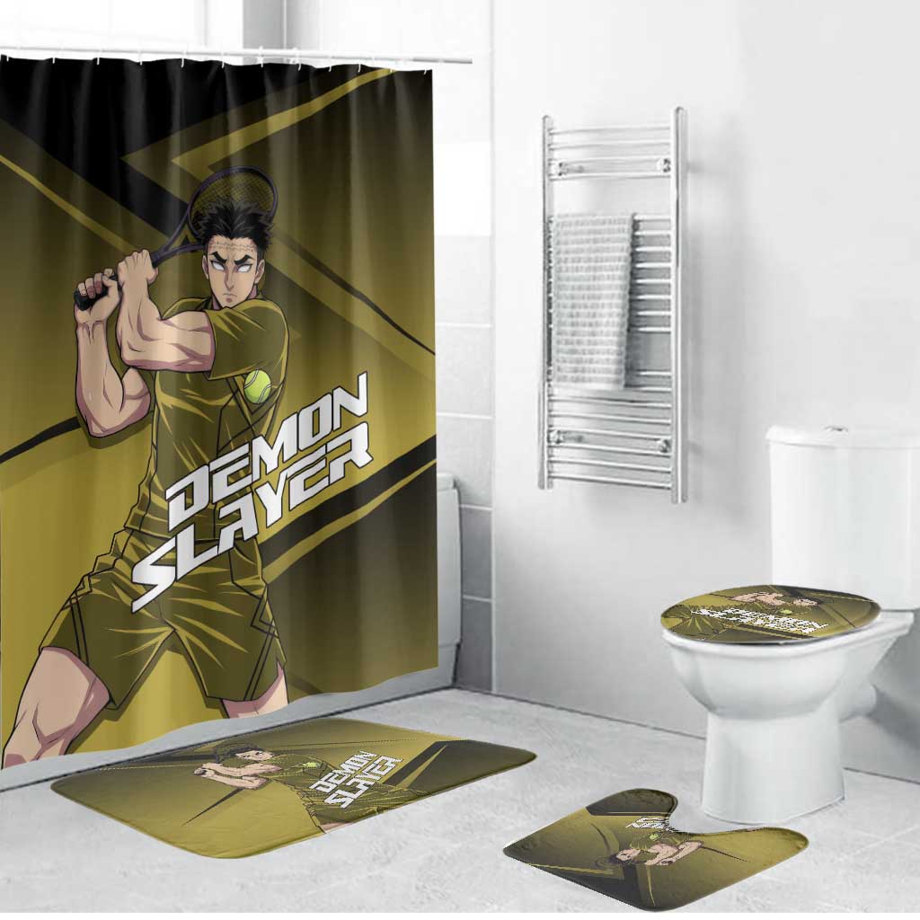 Gyomei Himejima Stone Serve Bathroom Set Sporty Anime Mashup Style