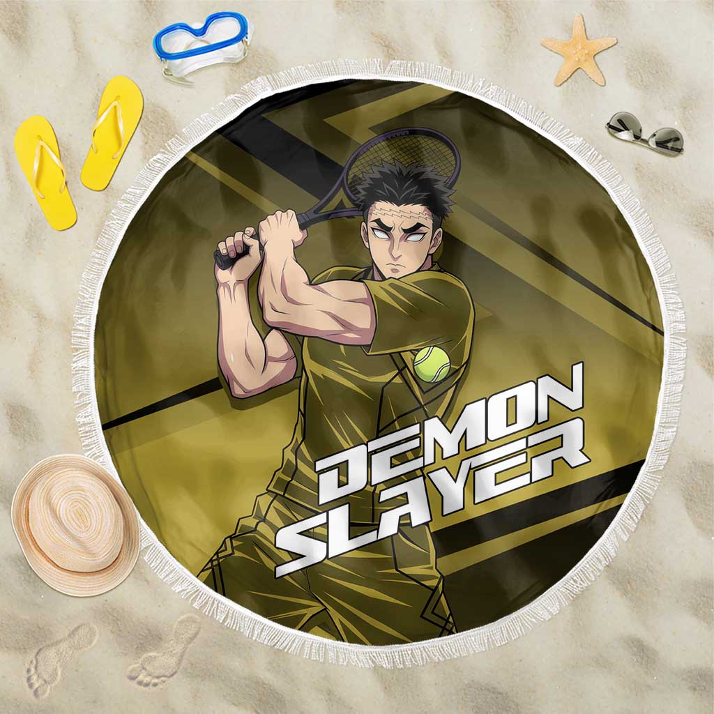 Gyomei Himejima Stone Serve Beach Blanket Sporty Anime Mashup Style