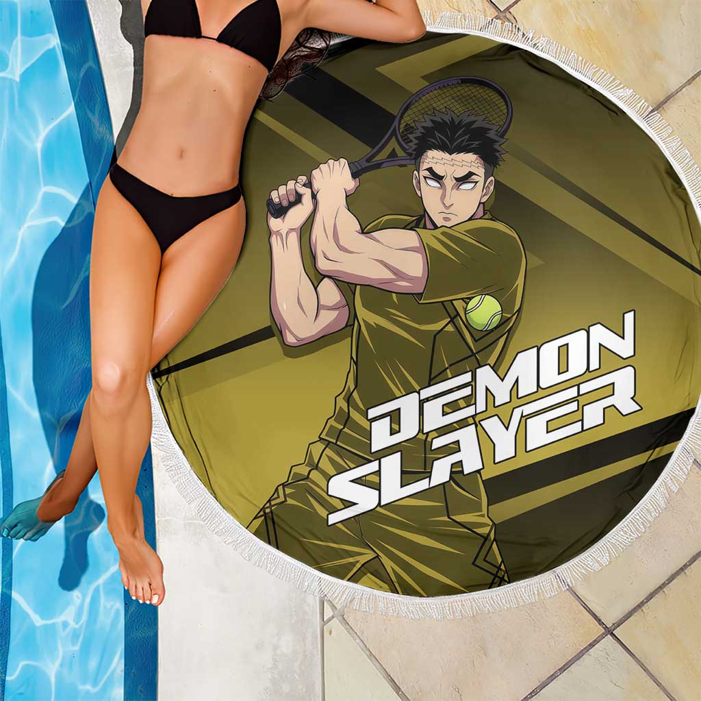 Gyomei Himejima Stone Serve Beach Blanket Sporty Anime Mashup Style
