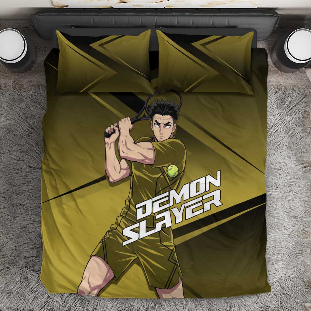 Gyomei Himejima Stone Serve Bedding Set Sporty Anime Mashup Style