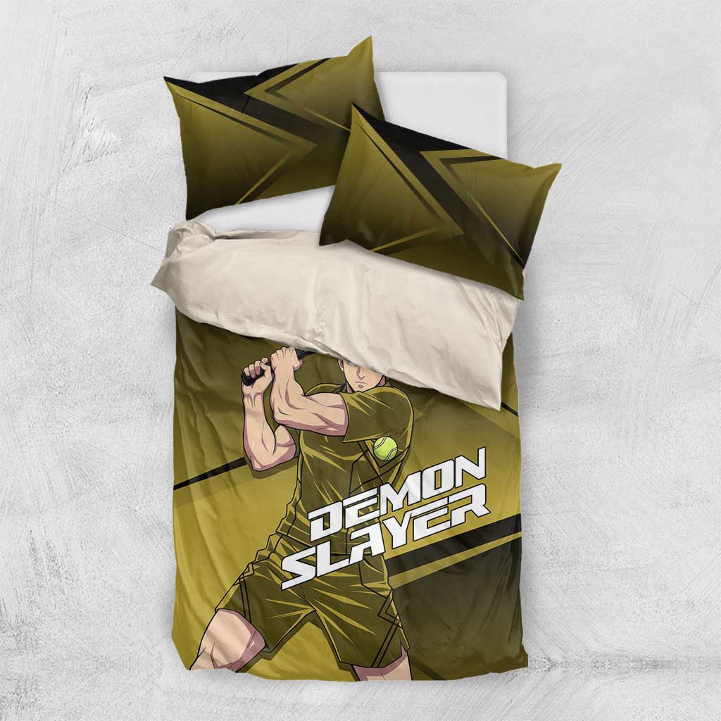 Gyomei Himejima Stone Serve Bedding Set Sporty Anime Mashup Style
