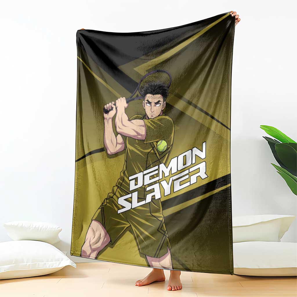 Gyomei Himejima Stone Serve Blanket Sporty Anime Mashup Style