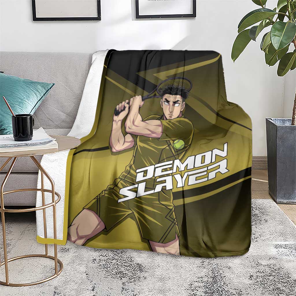 Gyomei Himejima Stone Serve Blanket Sporty Anime Mashup Style