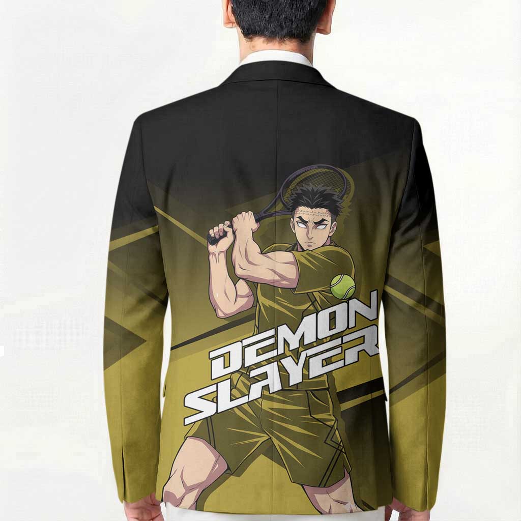 Gyomei Himejima Stone Serve Blazer Sporty Anime Mashup Style