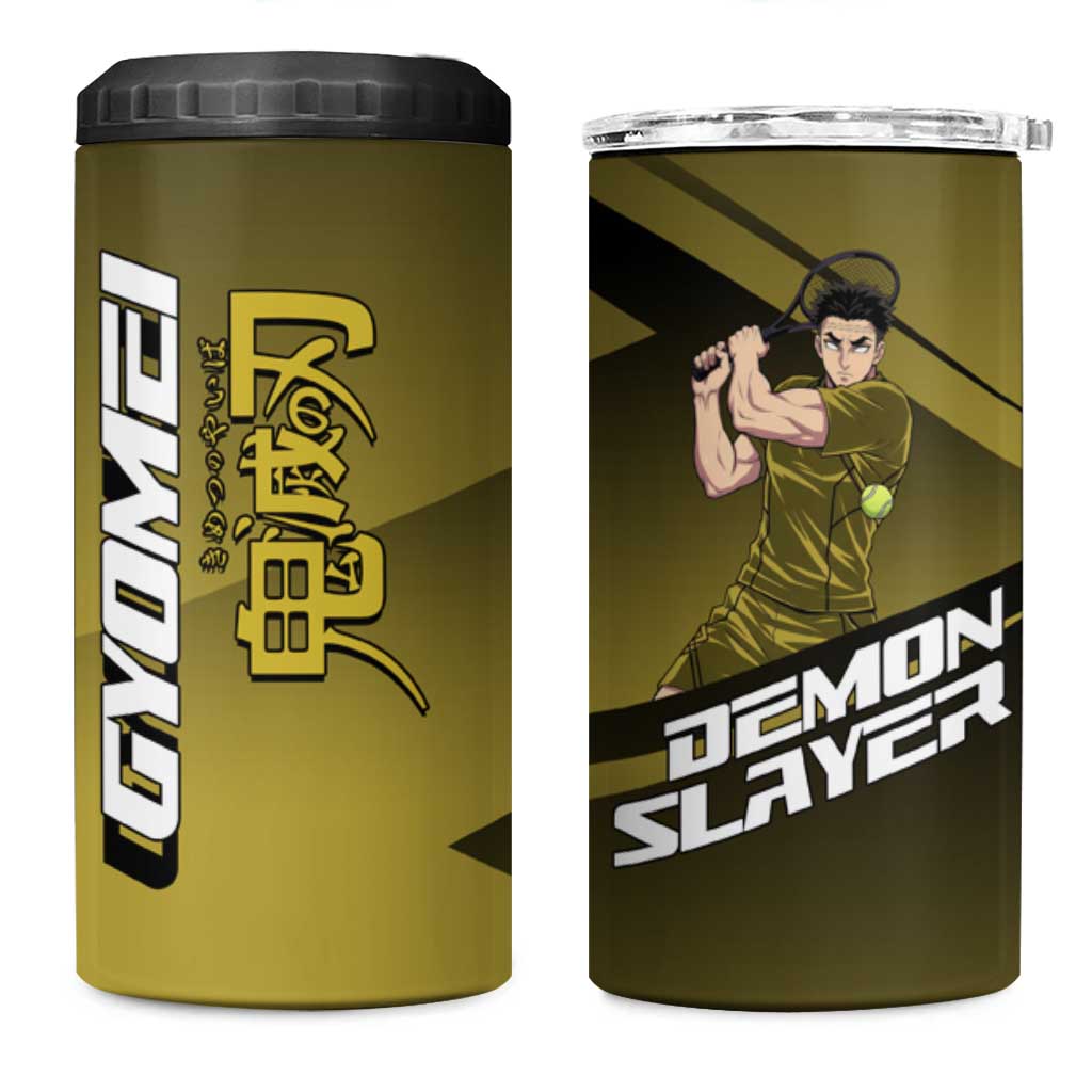 Gyomei Himejima Stone Serve 4 in 1 Can Cooler Tumbler Sporty Anime Mashup Style