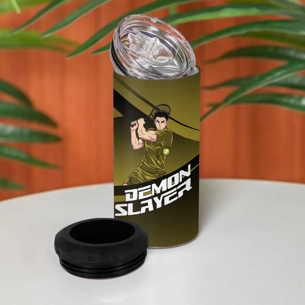 Gyomei Himejima Stone Serve 4 in 1 Can Cooler Tumbler Sporty Anime Mashup Style
