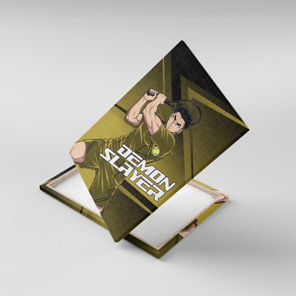 Gyomei Himejima Stone Serve Canvas Wall Art Sporty Anime Mashup Style