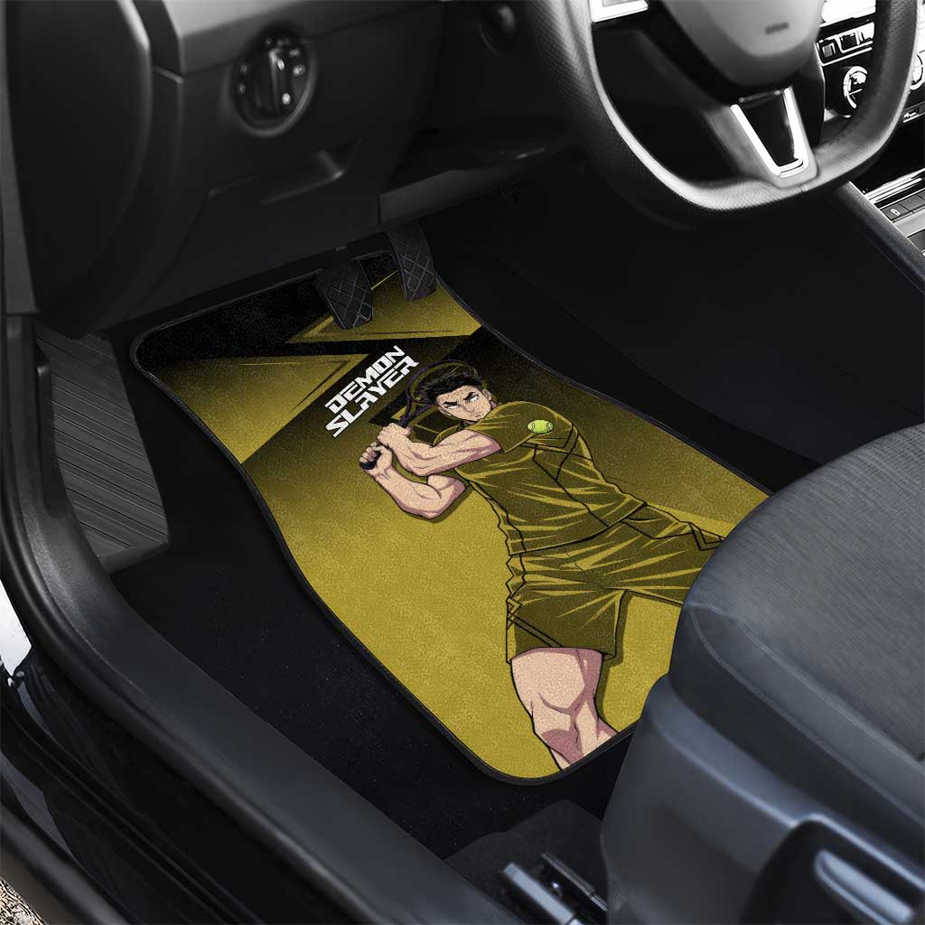 Gyomei Himejima Stone Serve Car Mats Sporty Anime Mashup Style