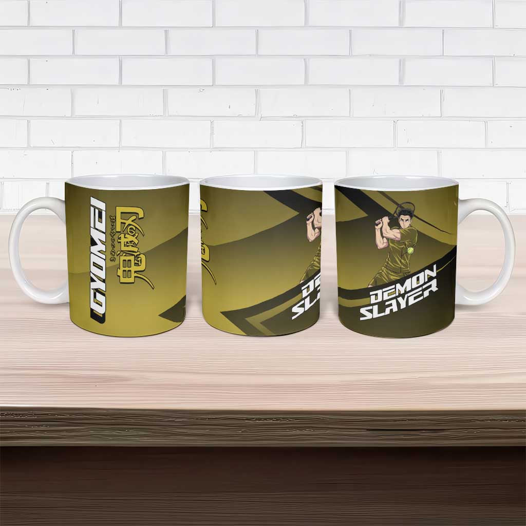 Gyomei Himejima Stone Serve Ceramic Mug Sporty Anime Mashup Style