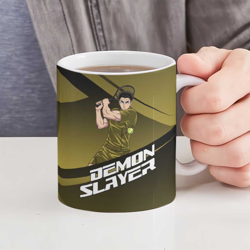 Gyomei Himejima Stone Serve Ceramic Mug Sporty Anime Mashup Style
