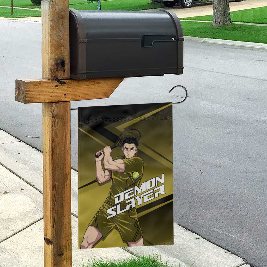 Gyomei Himejima Stone Serve Garden Flag Sporty Anime Mashup Style