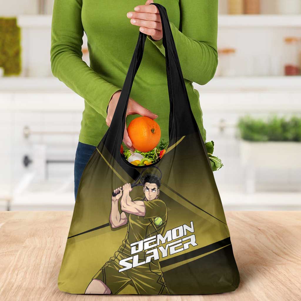 Gyomei Himejima Stone Serve Grocery Bag Sporty Anime Mashup Style