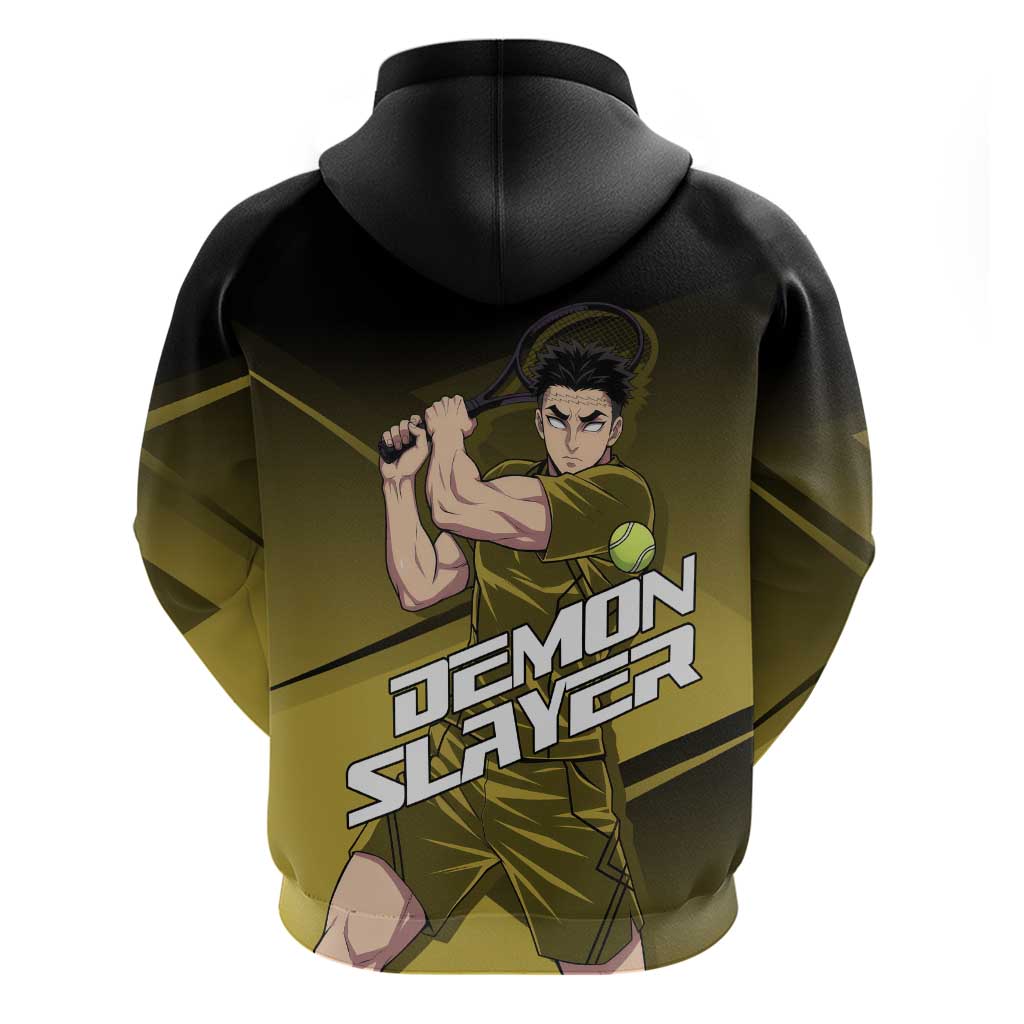 Gyomei Himejima Stone Serve Hoodie Sporty Anime Mashup Style