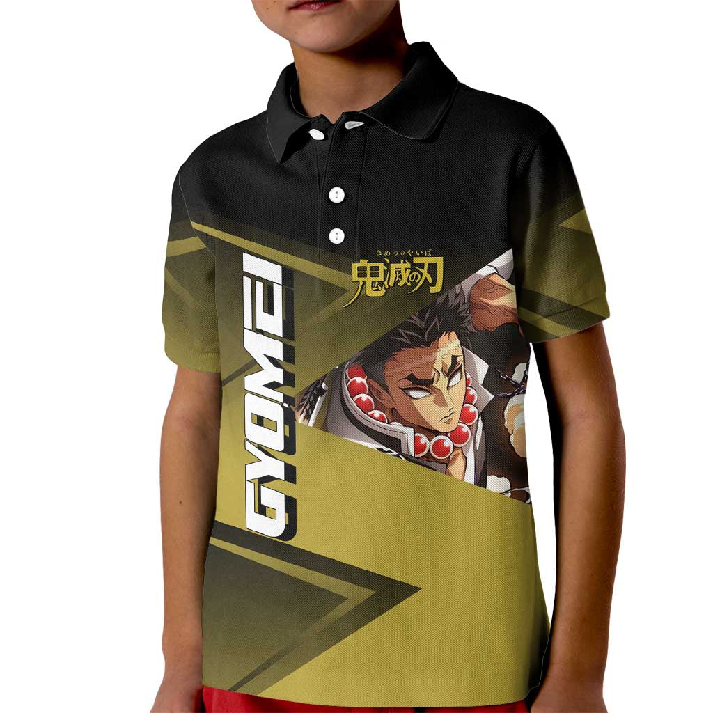Gyomei Himejima Stone Serve Kid Polo Shirt Sporty Anime Mashup Style