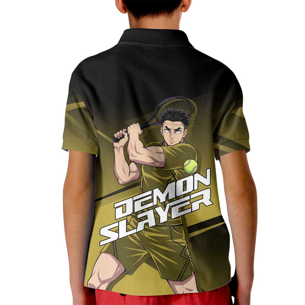 Gyomei Himejima Stone Serve Kid Polo Shirt Sporty Anime Mashup Style