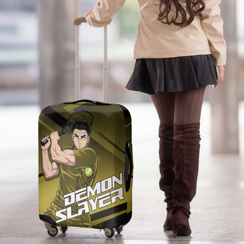 Gyomei Himejima Stone Serve Luggage Cover Sporty Anime Mashup Style