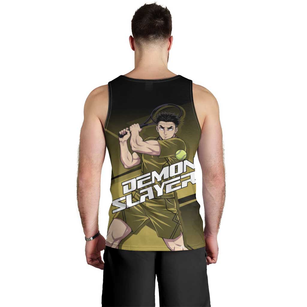 Gyomei Himejima Stone Serve Men Tank Top Sporty Anime Mashup Style