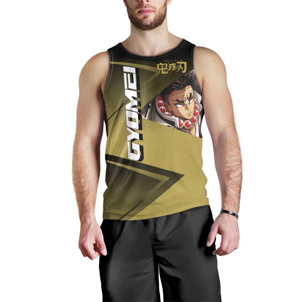 Gyomei Himejima Stone Serve Men Tank Top Sporty Anime Mashup Style