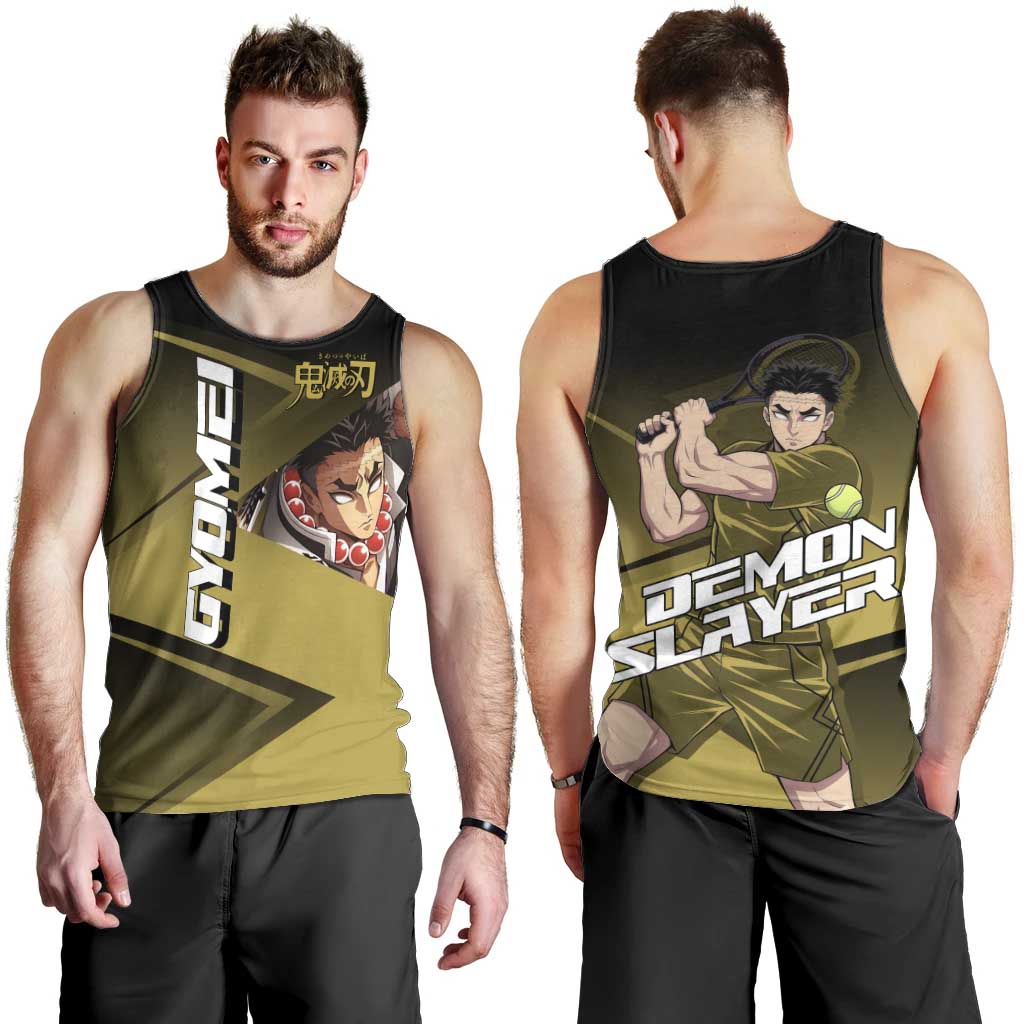Gyomei Himejima Stone Serve Men Tank Top Sporty Anime Mashup Style