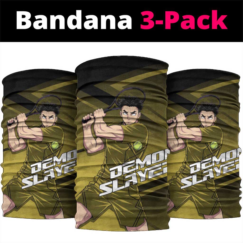Gyomei Himejima Stone Serve Neck Gaiter Sporty Anime Mashup Style
