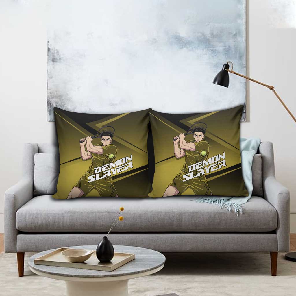Gyomei Himejima Stone Serve Pillow Cover Sporty Anime Mashup Style