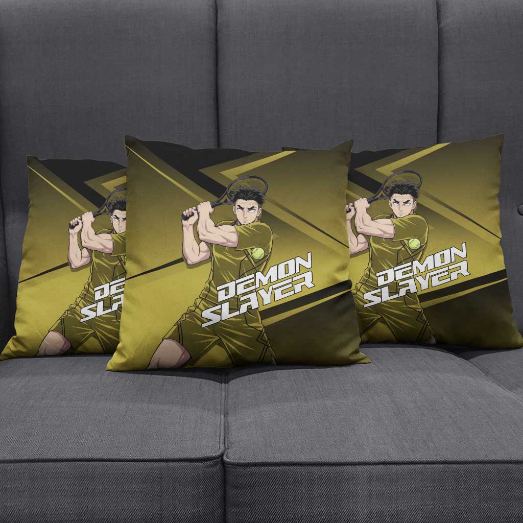 Gyomei Himejima Stone Serve Pillow Cover Sporty Anime Mashup Style