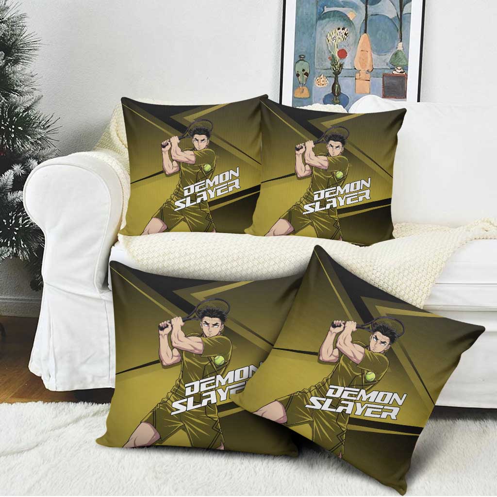 Gyomei Himejima Stone Serve Pillow Cover Sporty Anime Mashup Style