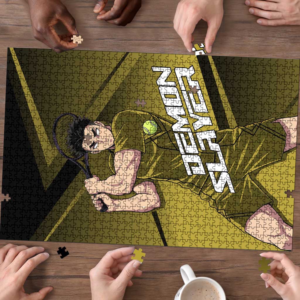 Gyomei Himejima Stone Serve Puzzle Sporty Anime Mashup Style