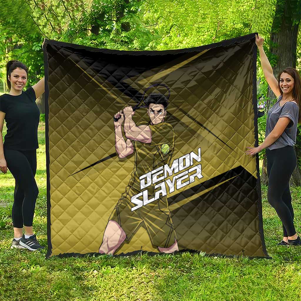 Gyomei Himejima Stone Serve Quilt Sporty Anime Mashup Style