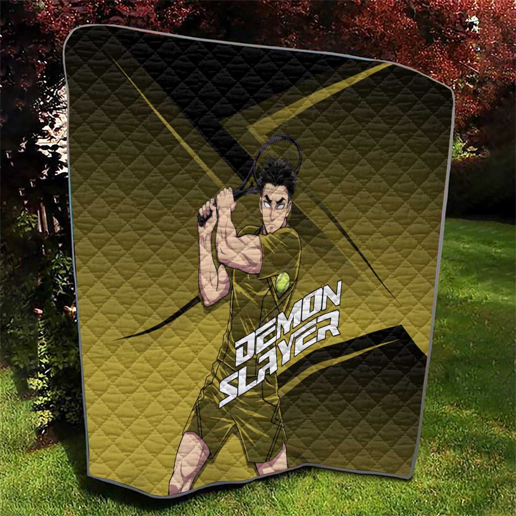 Gyomei Himejima Stone Serve Quilt Sporty Anime Mashup Style