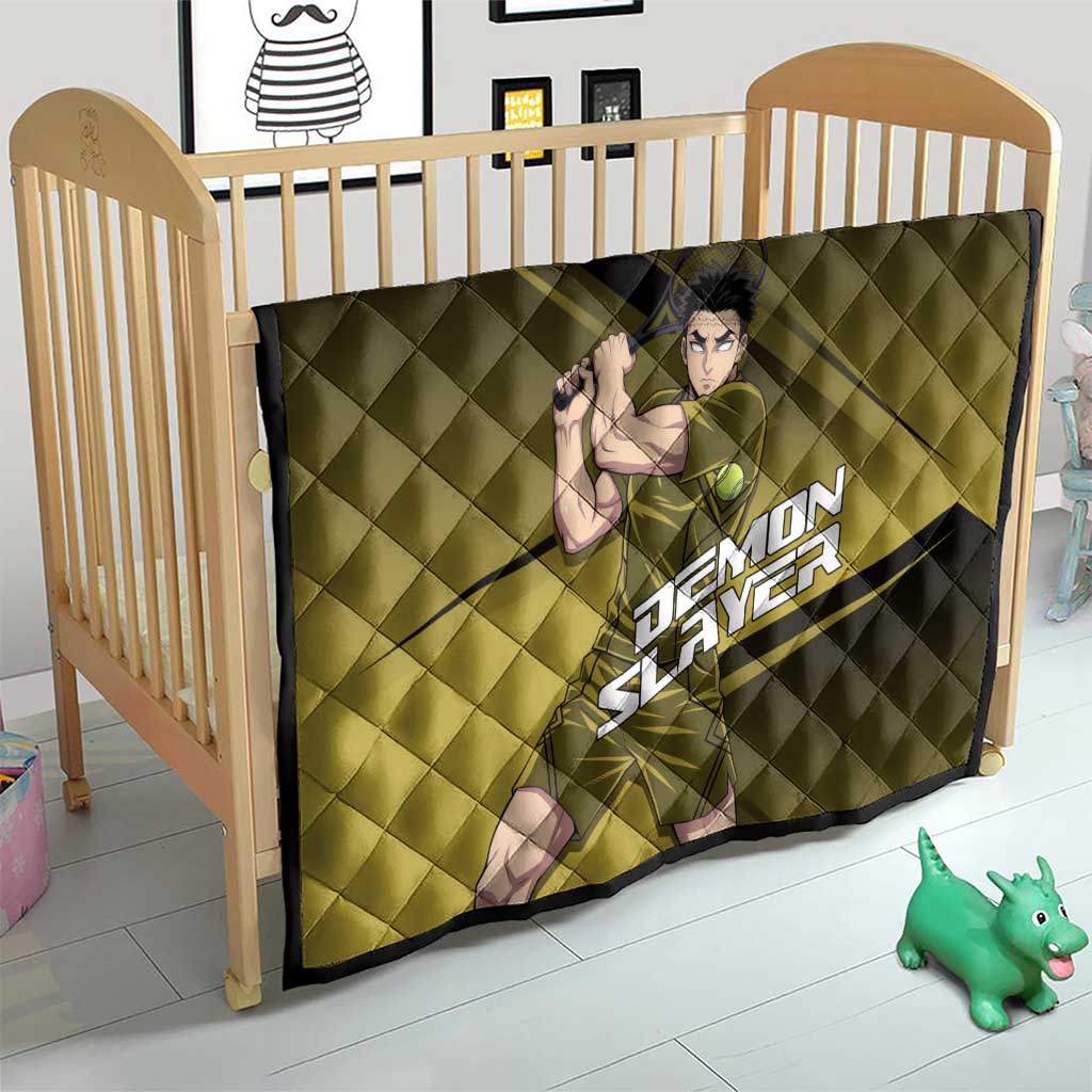 Gyomei Himejima Stone Serve Quilt Sporty Anime Mashup Style