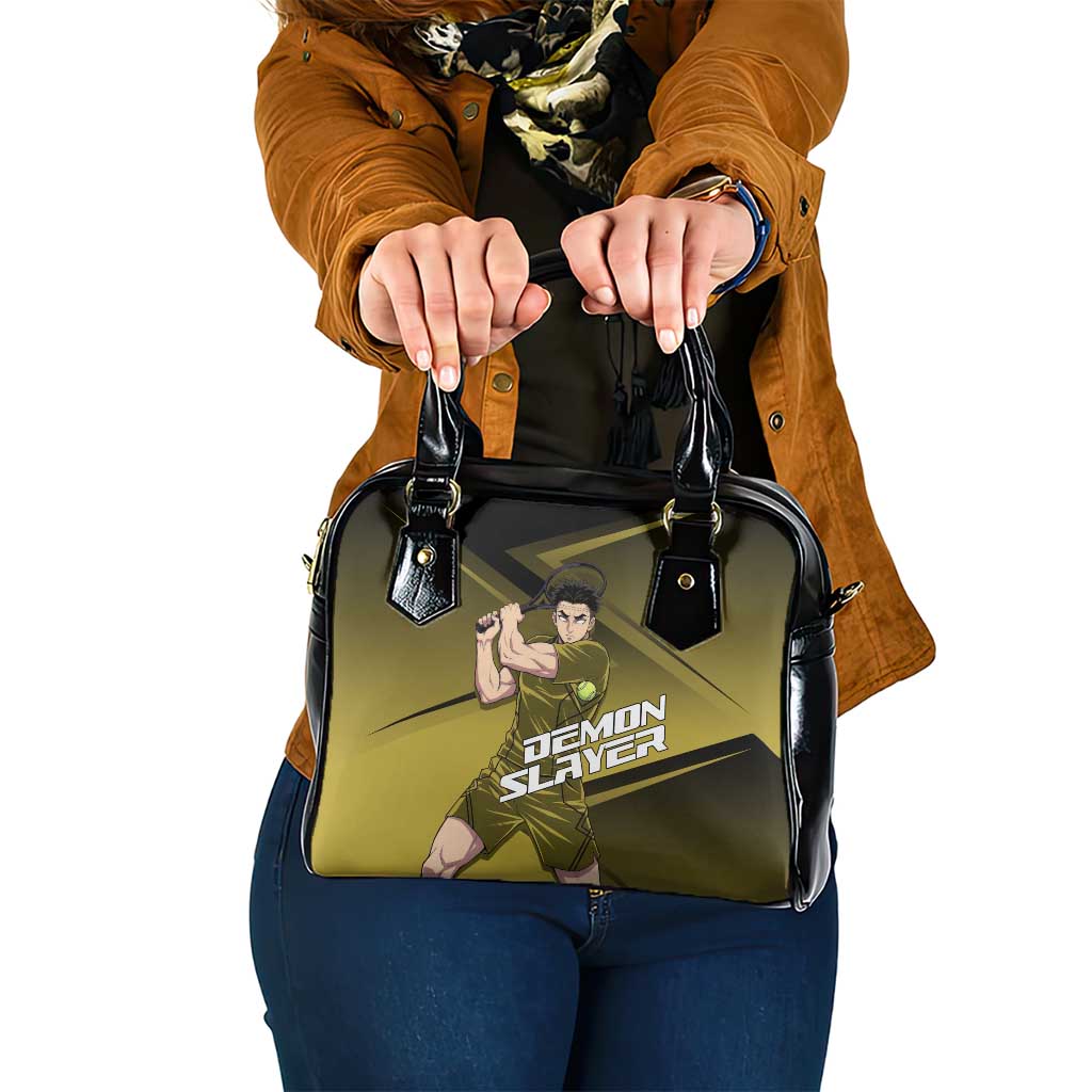 Gyomei Himejima Stone Serve Shoulder Handbag Sporty Anime Mashup Style