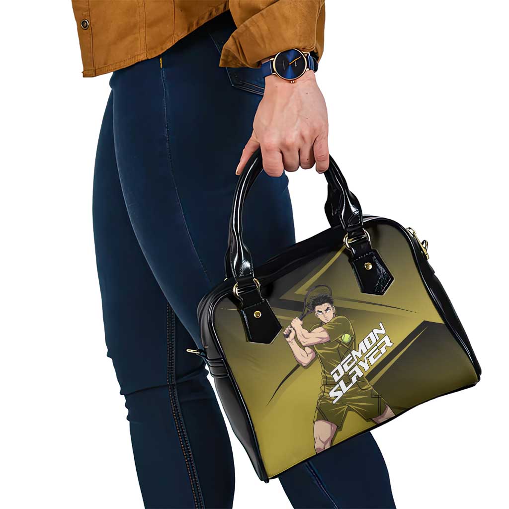 Gyomei Himejima Stone Serve Shoulder Handbag Sporty Anime Mashup Style