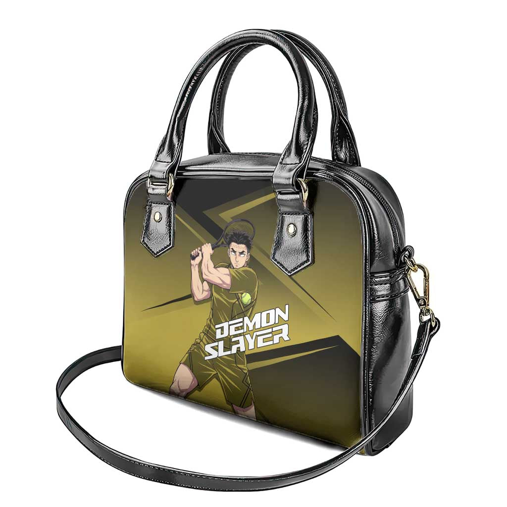 Gyomei Himejima Stone Serve Shoulder Handbag Sporty Anime Mashup Style