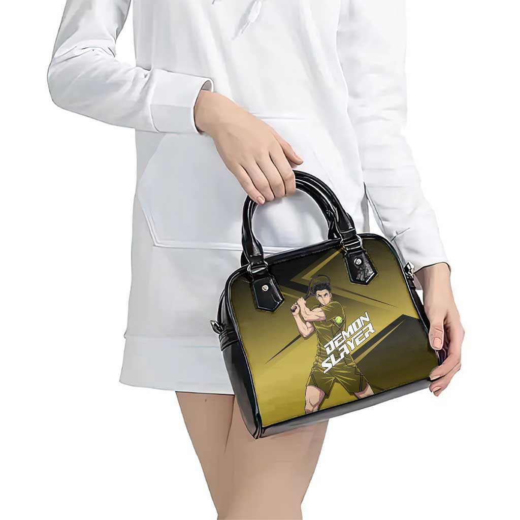 Gyomei Himejima Stone Serve Shoulder Handbag Sporty Anime Mashup Style