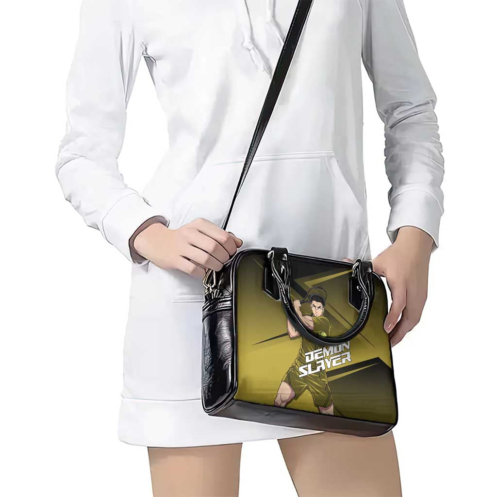 Gyomei Himejima Stone Serve Shoulder Handbag Sporty Anime Mashup Style