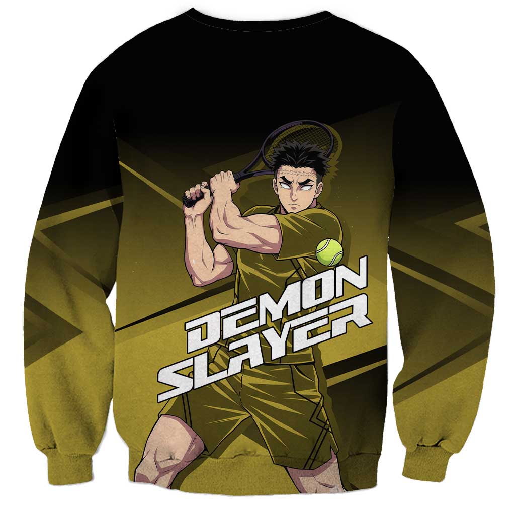 Gyomei Himejima Stone Serve Sweatshirt Sporty Anime Mashup Style