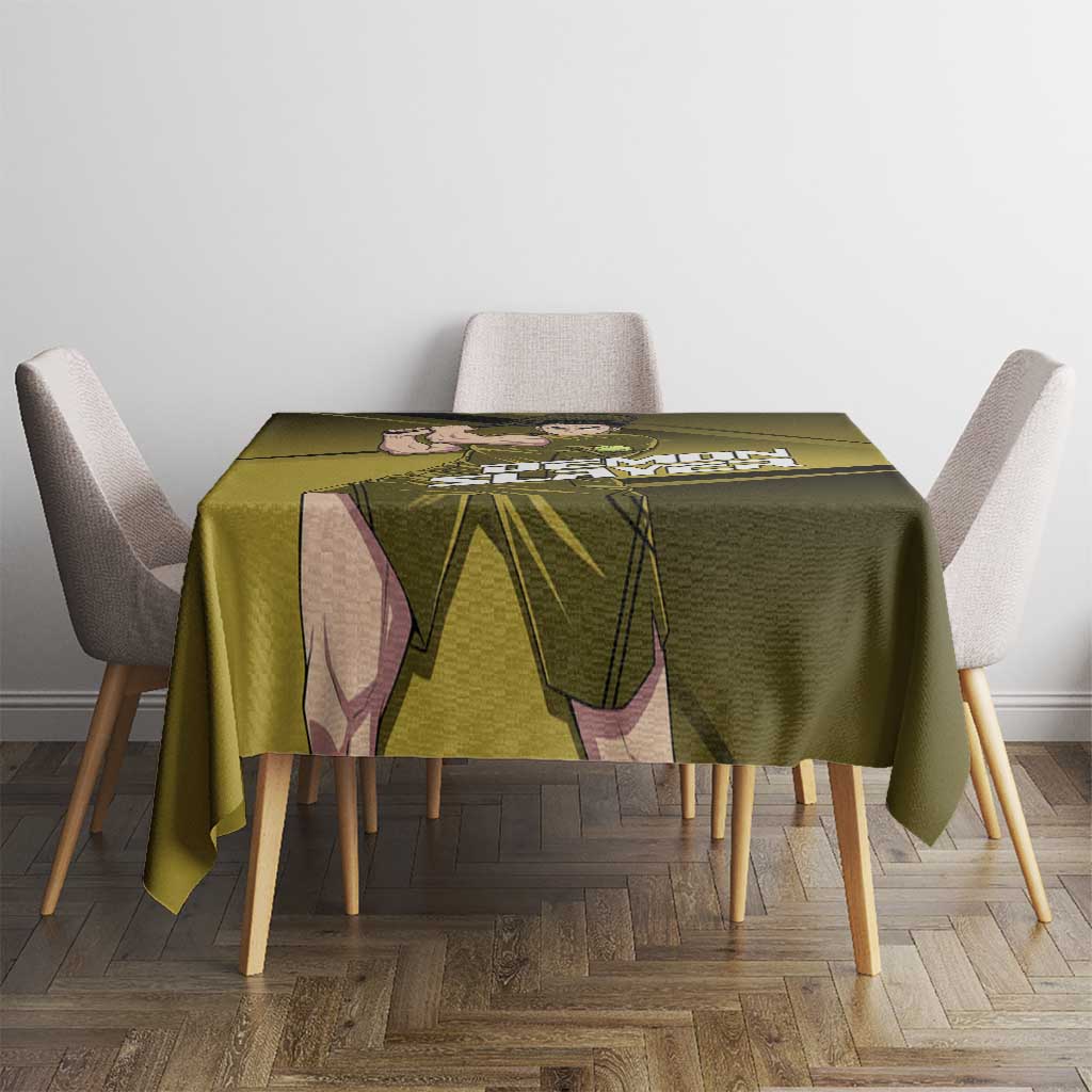 Gyomei Himejima Stone Serve Tablecloth Sporty Anime Mashup Style