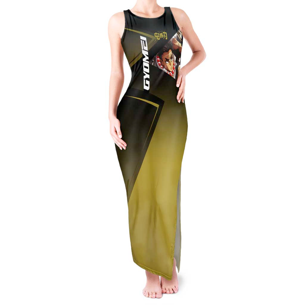 Gyomei Himejima Stone Serve Tank Maxi Dress Sporty Anime Mashup Style
