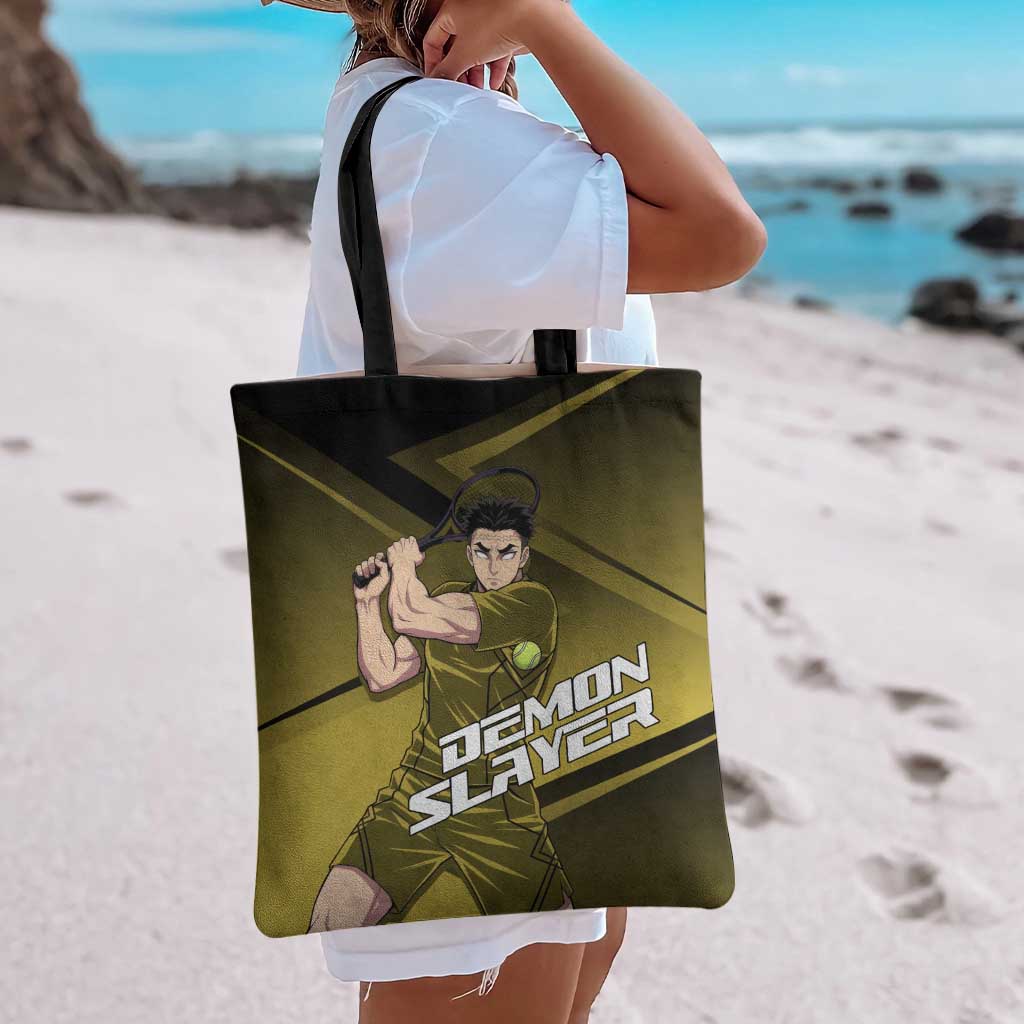 Gyomei Himejima Stone Serve Tote Bag Sporty Anime Mashup Style