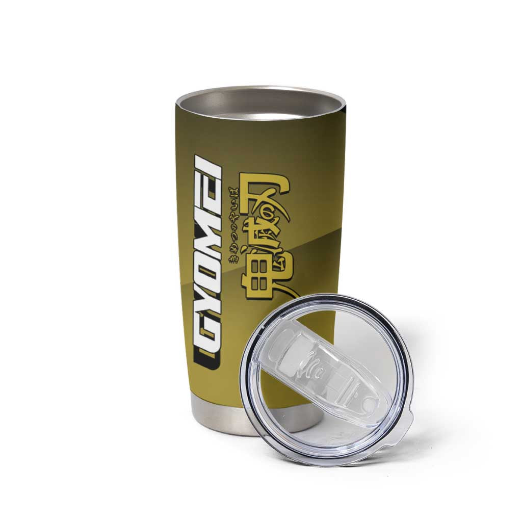 Gyomei Himejima Stone Serve Tumbler Cup Sporty Anime Mashup Style
