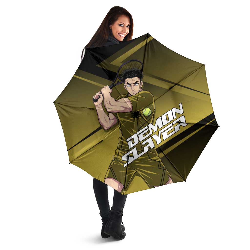 Gyomei Himejima Stone Serve Umbrella Sporty Anime Mashup Style