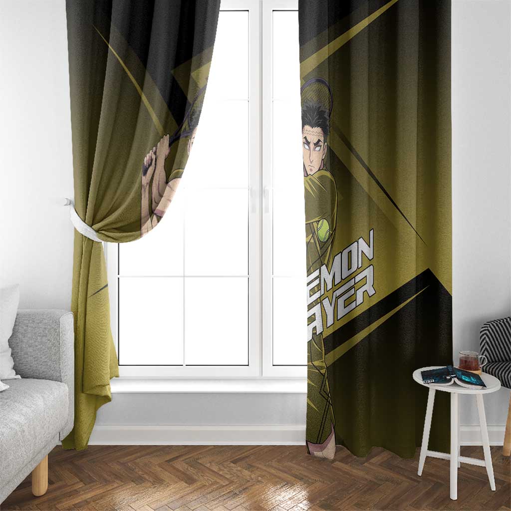 Gyomei Himejima Stone Serve Window Curtain Sporty Anime Mashup Style