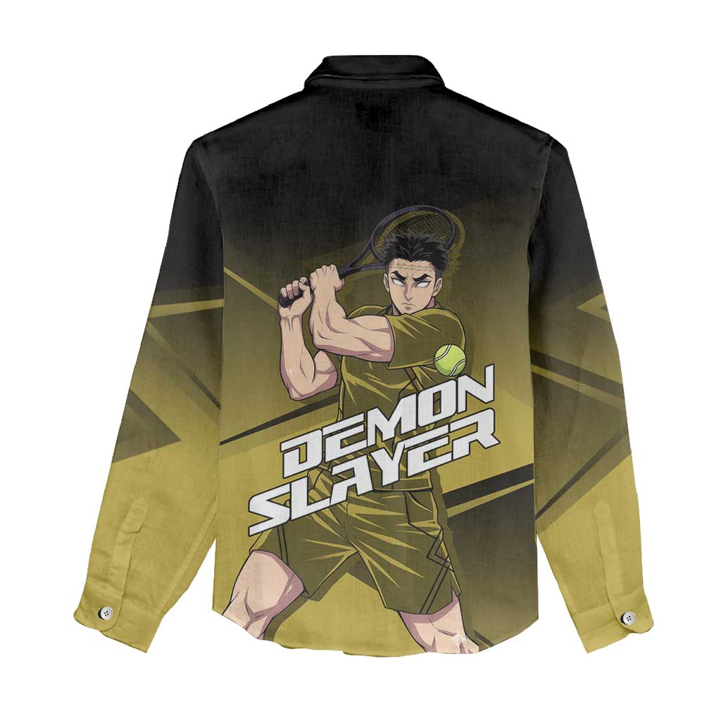 Gyomei Himejima Stone Serve Women Casual Shirt Sporty Anime Mashup Style