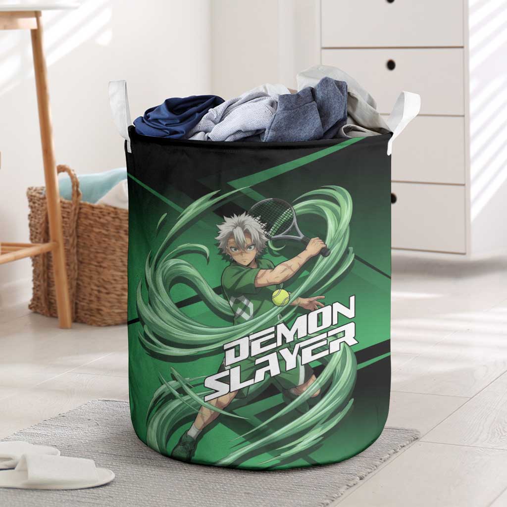 Sanemi Shinazugawa Wind Rally Laundry Basket Sporty Anime Mashup Style
